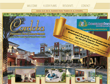 Tablet Screenshot of cordobadoralapts.com